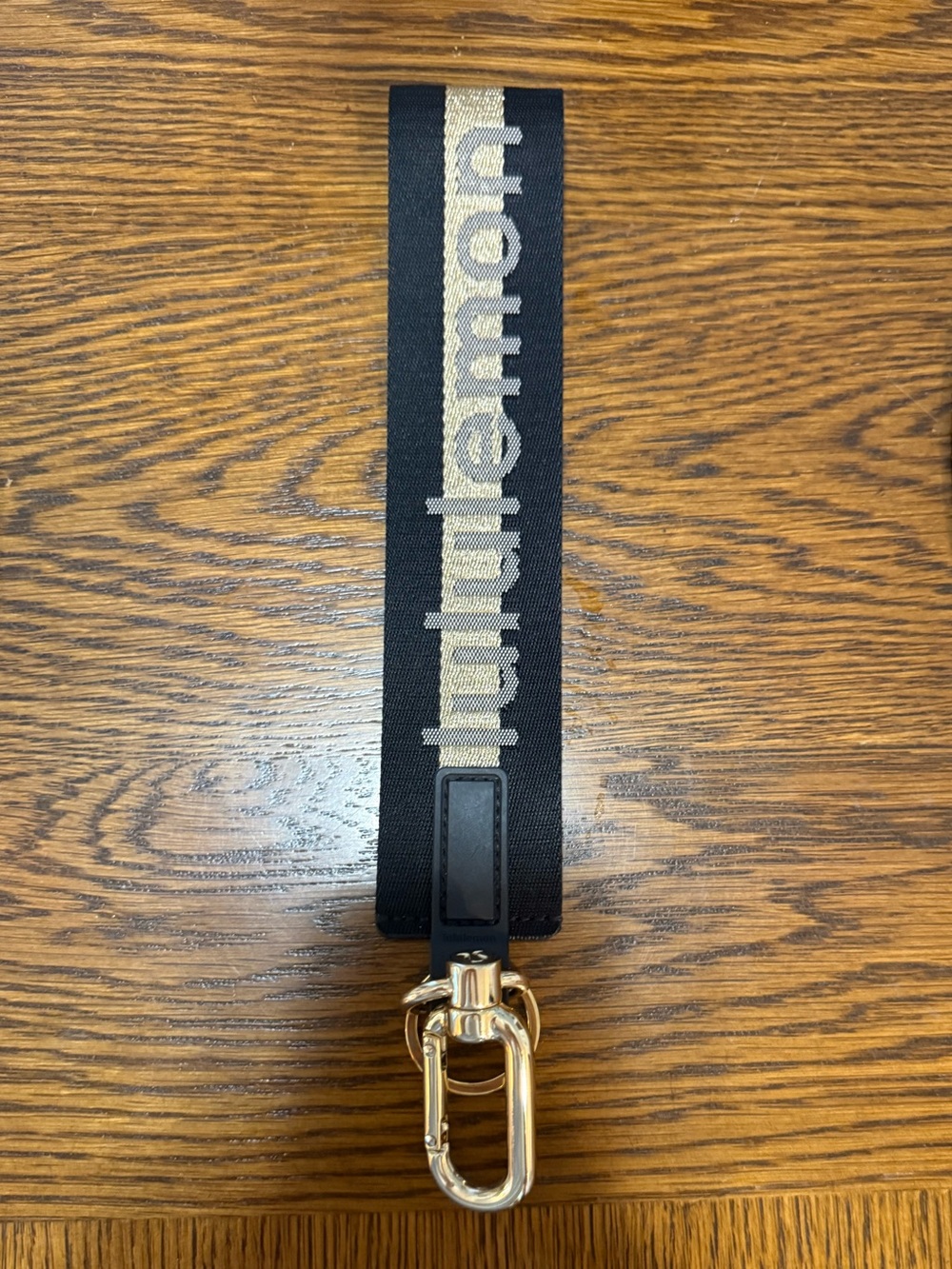 lululemon Never Lost Keychain